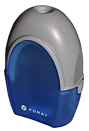 Office Depot Brand® Single-Hole Manual Pencil Sharpener, Translucent Blue