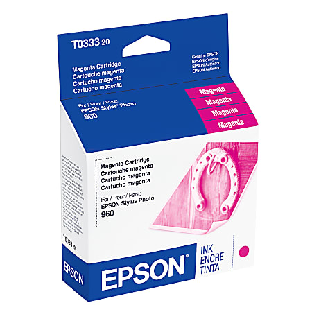 Epson® T0333 Magenta Ink Cartridge, T033320