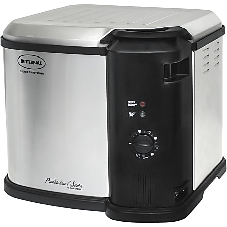  Masterbuilt 20010109 Butterball Professional Series Indoor  Electric Turkey Fryer : Turkey Fry Pots : Patio, Lawn & Garden