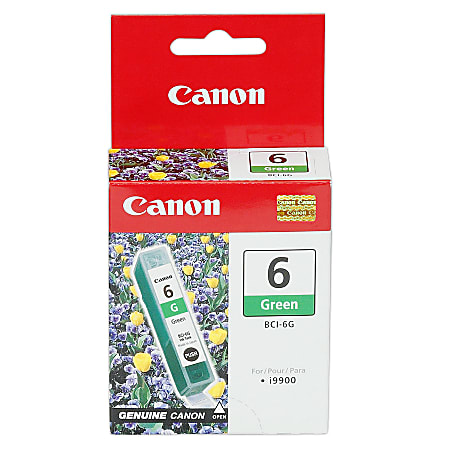 Canon BCI-6 Green Ink Cartridge (9473A003AA)