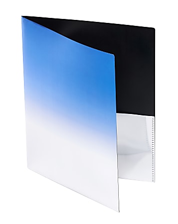 It's Academic Portfolio Folder, Blue Ombré