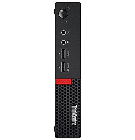 Lenovo® ThinkCentre® M710Q Tiny Refurbished Desktop PC, Intel® Core™ i5, 16GB Memory, 256GB Solid State Drive, Windows 10, RF610622