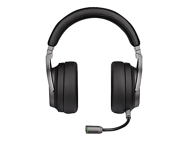 CORSAIR Gaming VIRTUOSO RGB SE - Headset - full size - 2.4 GHz - wireless - USB, 3.5 mm jack - steel gray