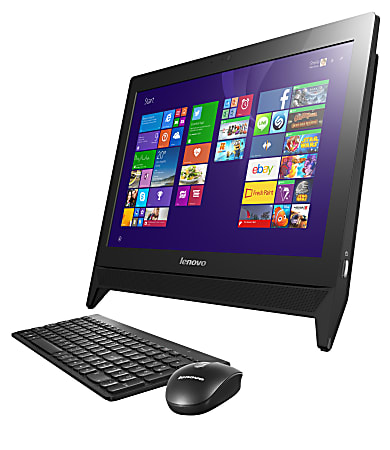 Lenovo C20 All In One PC 19.5 Screen Intel Celeron 4GB Memory