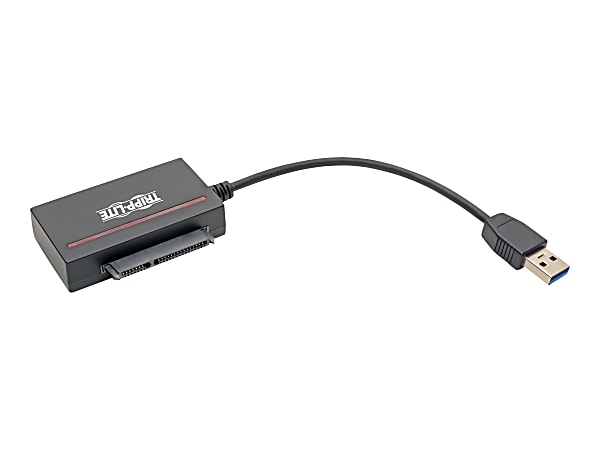 Tripp Lite USB 3.1 Gen 1 to Cfast 2.0 and SATA III Adapter USB-A 5 Gbps 6in - Storage controller - 2.5" - SATA 6Gb/s - USB 3.1 (Gen 1) - black