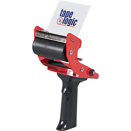Tape Logic® Mouse Trap Carton Sealing Tape Dispenser, For 3" Tape, Black/Red