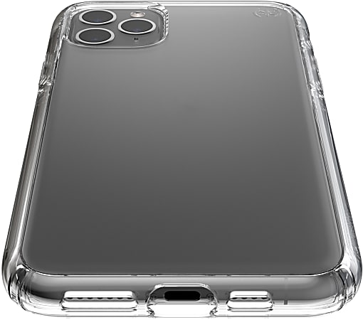 Estuche Speck Presidio Perfect-Clear con Chrome MagSafe - iPhone 16