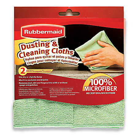 Rubbermaid® Microfiber Dusting And Cleaning Cloths
