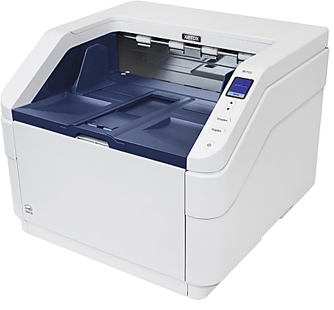 Xerox Xw110 A Adf Scanner 600 Dpi Optical 24 Bit Color 120 Ppm Mono 120 Ppm  Color Duplex Scanning Usb - Office Depot