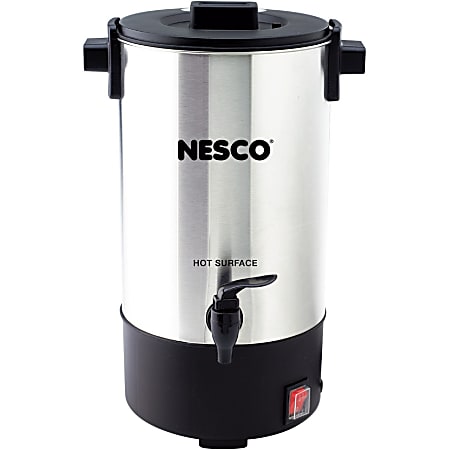 CoffeePro 100 Cup Commercial Coffee Urn Stainless Steel - Office Depot