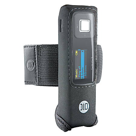 DLO Action Jacket For SanDisk&reg; Sansa&reg; Express MP3 Player, Black Neoprene
