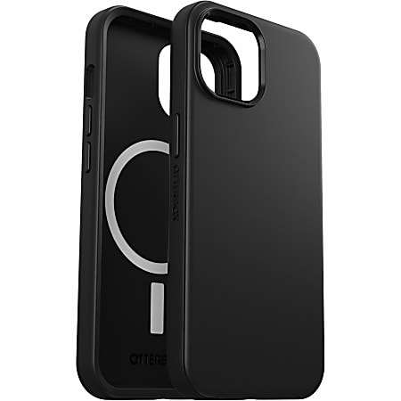 OtterBox Symmetry Magsafe Smartphone Case, For Apple iPhone 15, 14, 13, Black