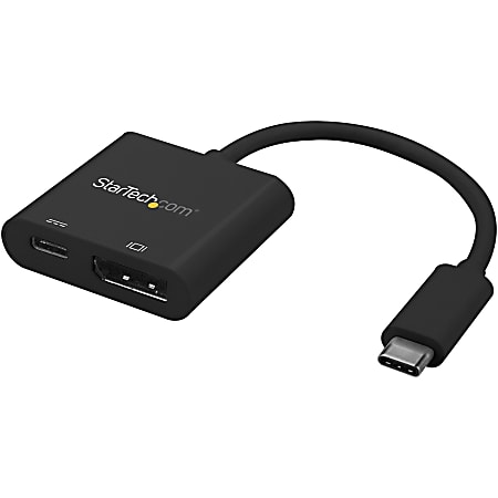 StarTech.com USB C To DisplayPort Adapter With USB