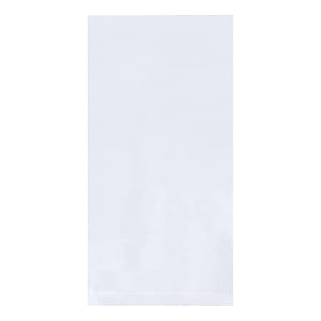 Partners Brand 1 Mil Flat Poly Bags, 18" x 24", Clear, Case Of 100