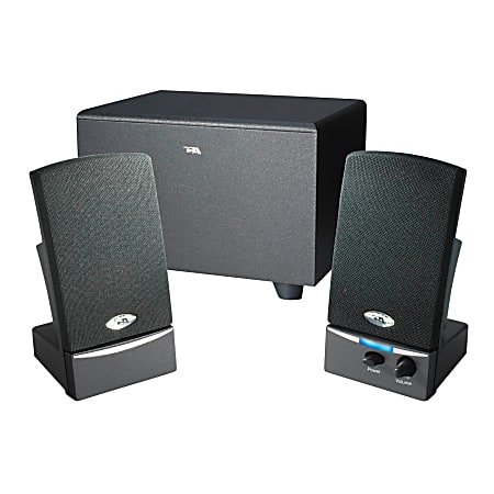 Cyber Acoustics CA-3001 - Speaker system - for PC - 2.1-channel - 14 Watt (total)