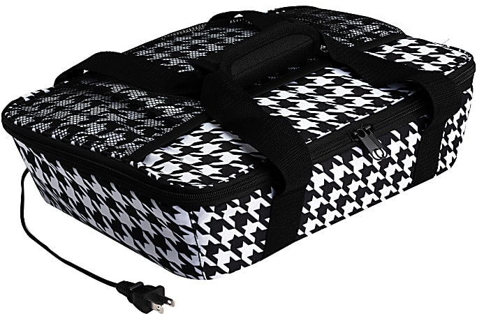 HOTLOGIC Portable Casserole Max Oven, Houndstooth