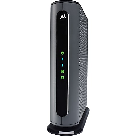 Motorola 24x8 DOCSIS 3.0 Cable Modem - 1 x Network (RJ-45) - F-type - Gigabit Ethernet - Desktop