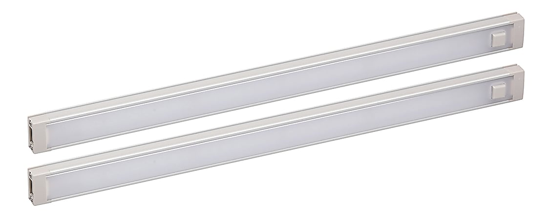 Black+Decker 2-Bar Under-Cabinet LED Lighting Kit, 12", Natural Daylight
