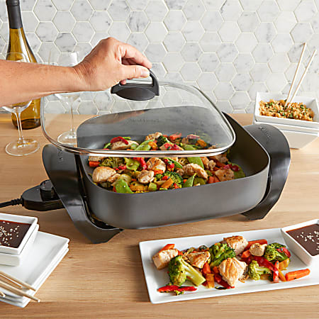 West Bend 12 Inch Electric Skillet with Non Stick Coating