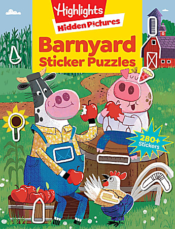 Highlights/Highlights Press Barnyard Sticker Puzzles