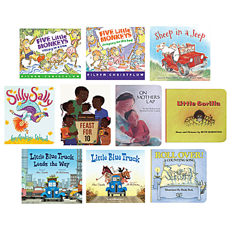 Houghton Mifflin Best-Selling Board Books, Set Of 10 Books