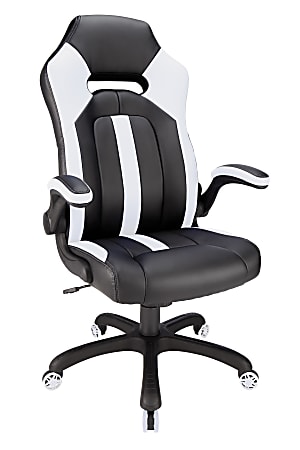 Black & white gaming chair clearance