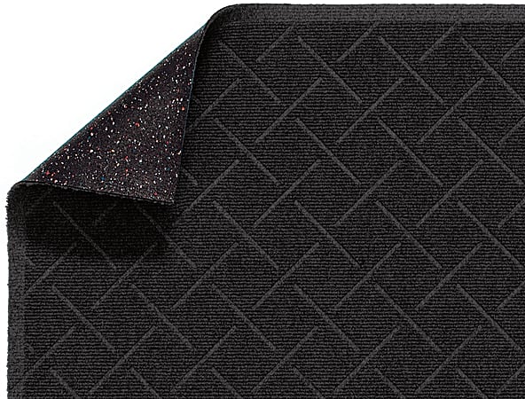 Enviro Plus Floor Mat, 4' x 10', Black Smoke