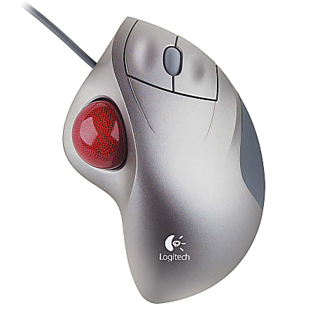 Logitech® TrackMan® Wheel Corded Mouse