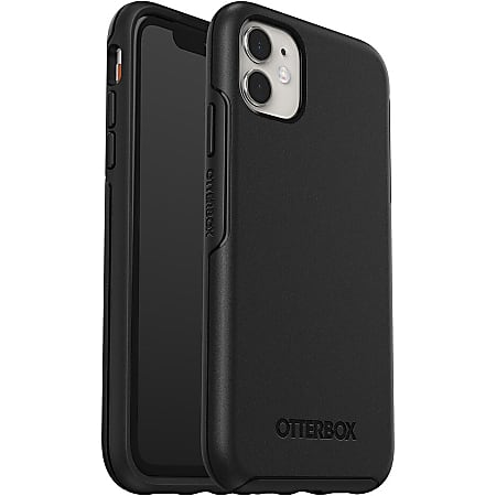 OtterBox iPhone 11 Symmetry Series Case - For Apple iPhone 11 Smartphone - Black - Drop Resistant - Synthetic Rubber, Polycarbonate - 1 Pack