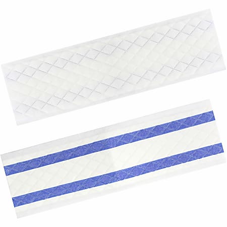 Unger Disposable Mop Pads - Rectangle18.50" Length - Floor, Mopping - Disposable - MicroFiber - Green, Black - 50 / Carton