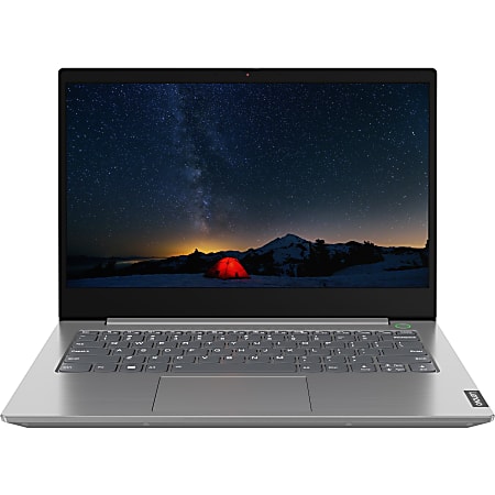 Lenovo ThinkBook 14-IIL 20SL0015US 14" Notebook - Full HD - 1920 x 1080 - Intel Core i5-1035G1 1 GHz - 8 GB RAM - 256 GB SSD - Mineral Gray - Windows 10 Pro - Intel UHD Graphics