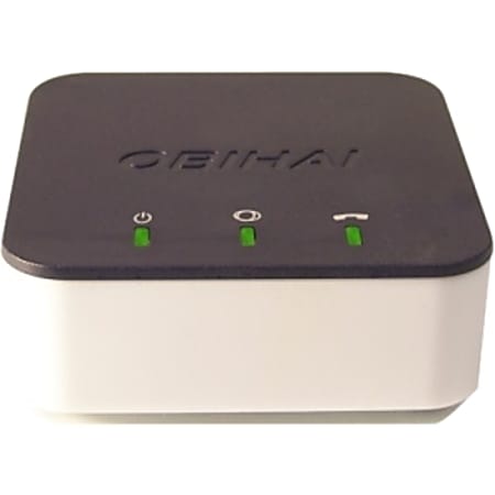 Obihai OBi300 VoIP Telephone Adapter with 1-Phone Port & USB - 1 x RJ-45 - 1 x FXS - USB - Gigabit Ethernet