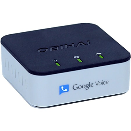 Obihai OBi200 VoIP Telephone Adapter with 1-Phone Port & USB - 1 x RJ-45 - 1 x FXS - USB - Management Port - Gigabit Ethernet