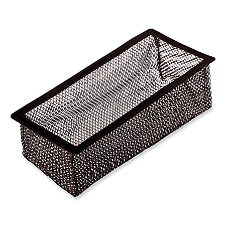 deflecto® Register Nets, 4 x 10 x 0.1, Black
