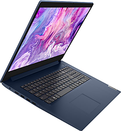 Lenovo® IdeaPad 3i Laptop, 17.3" Screen, Intel® Core™ i3, 8GB Memory, 1TB Hard Drive, Wi-Fi 6, Windows® 10, 82H90010US