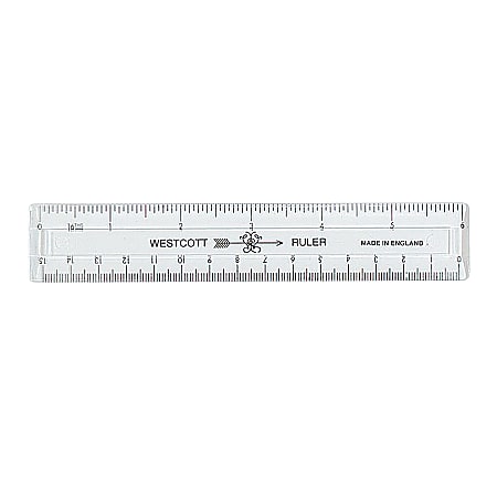 Ruler 6 Inch