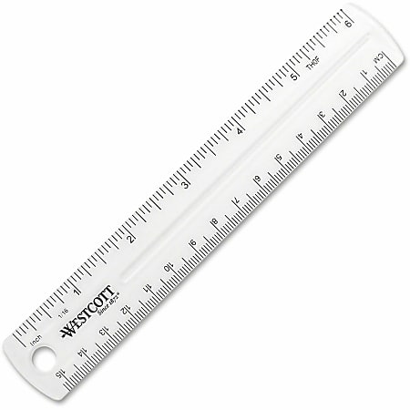 Harloon 288 Pack Clear Color Ruler Plastic Rulers 6 Inch Rulers Bulk  Transparent Colorful Ruler with Inches and Centimeters 8 Colors Metric Bulk