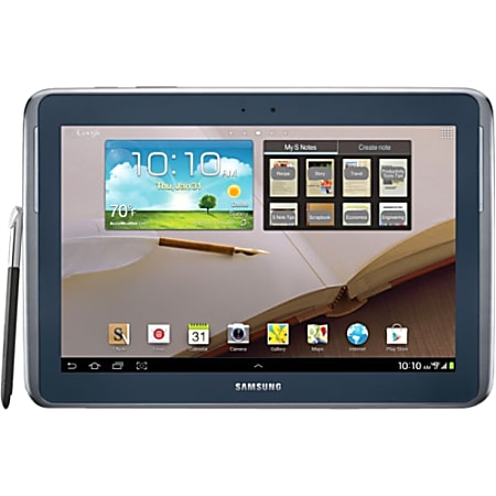 Samsung Galaxy Note SCH-I925 Tablet - 10.1" - 2 GB - Samsung Exynos 4 4412 Quad-core (4 Core) 1.40 GHz - 16 GB - Android 4.1 Jelly Bean - 1280 x 800 - Verizon - 4G