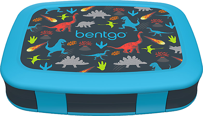 Bentgo Classic All In One Lunch Box Container 3 1316 H x 4 34 W x 7 18 D  Coastal Aqua - Office Depot