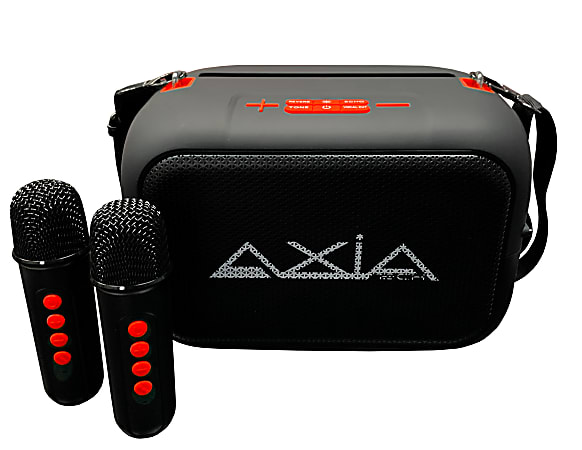 Quick Communication Corp. AIXA Tech Wireless Speakers, Black