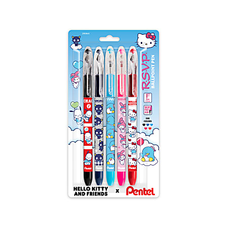 RSVP Ballpoint Pen Hello Kitty Friends Limited Edition 0.7mm Fine