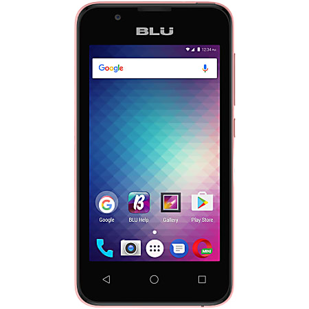 BLU Advance 4.0 L3 A110U Cell Phone, Rose Gold, PBN201232