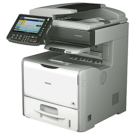 Ricoh Aficio SP 5200SHW Laser Multifunction Printer - Monochrome - Plain Paper Print - Desktop