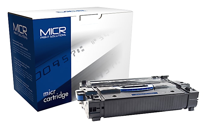 MICR Print Solutions - High Yield - black - compatible - MICR toner cartridge - for HP LaserJet Enterprise M806dn, M806x+; LaserJet Enterprise Flow MFP M830z