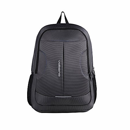 Volkano Executive Backpack With 15.6" Laptop Pocket, Black