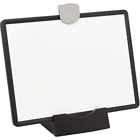Tripp Lite Magnetic Dry-Erase Whiteboard with Stand - VESA Mount, 3 Markers (Red/Blue/Black), Black Frame - Whiteboard - rack-mounted - magnetic - mobile - white - black frame