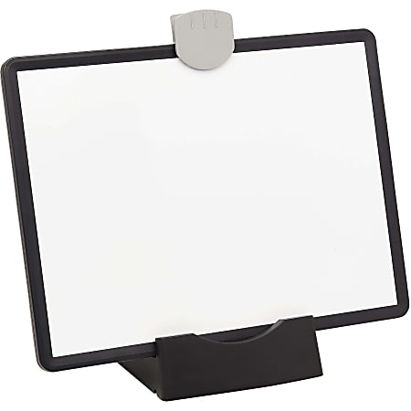 Eaton Tripp Lite Series Magnetic Dry-Erase Whiteboard with Stand - VESA Mount, 3 Markers (Red/Blue/Black), Black Frame - DMWP811VESAMB