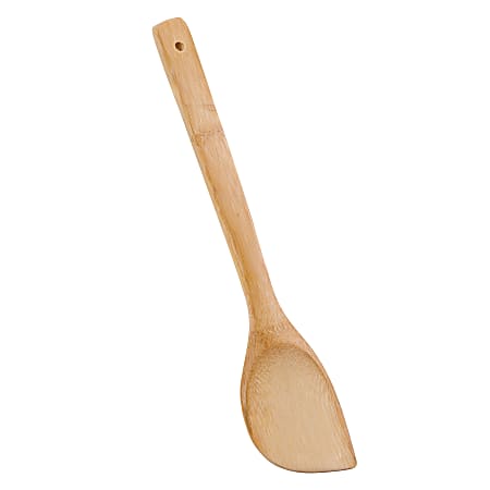 Joyce Chen Burnished Bamboo Wok Spatula, 13", Honey