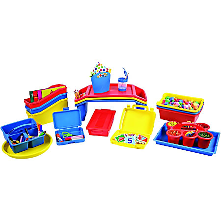 Deflecto Antimicrobial Pencil Box Blue - External Dimensions: 5.4 Deflecto Antimicrobial Pencil Box Blue - External Dimensions: 5.4