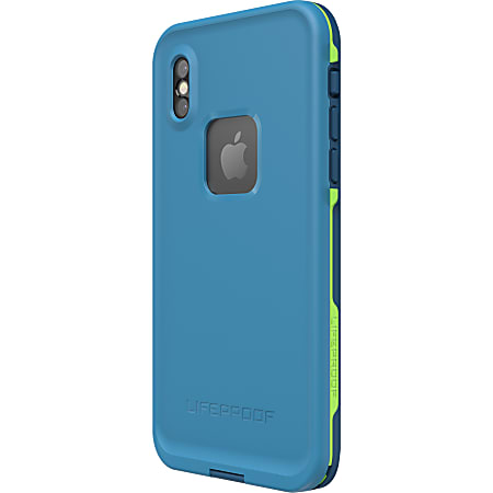 LifeProof FRE for iPhone X Case - For Apple iPhone X Smartphone - Banzai - Damage Resistant, Shock Proof, Snow Proof, Drop Proof, Dust Resistant, Dirt Proof, Bump Resistant - 79.20" Underwater Depth